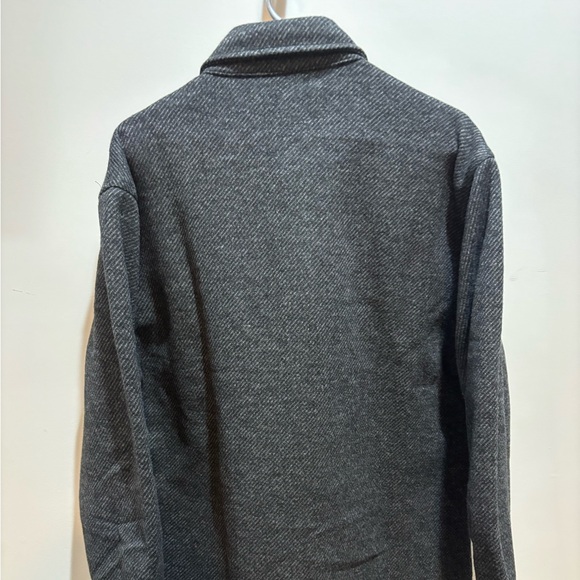 Banana Republic Charcoal Shirt Jacket - Picture 9 of 14